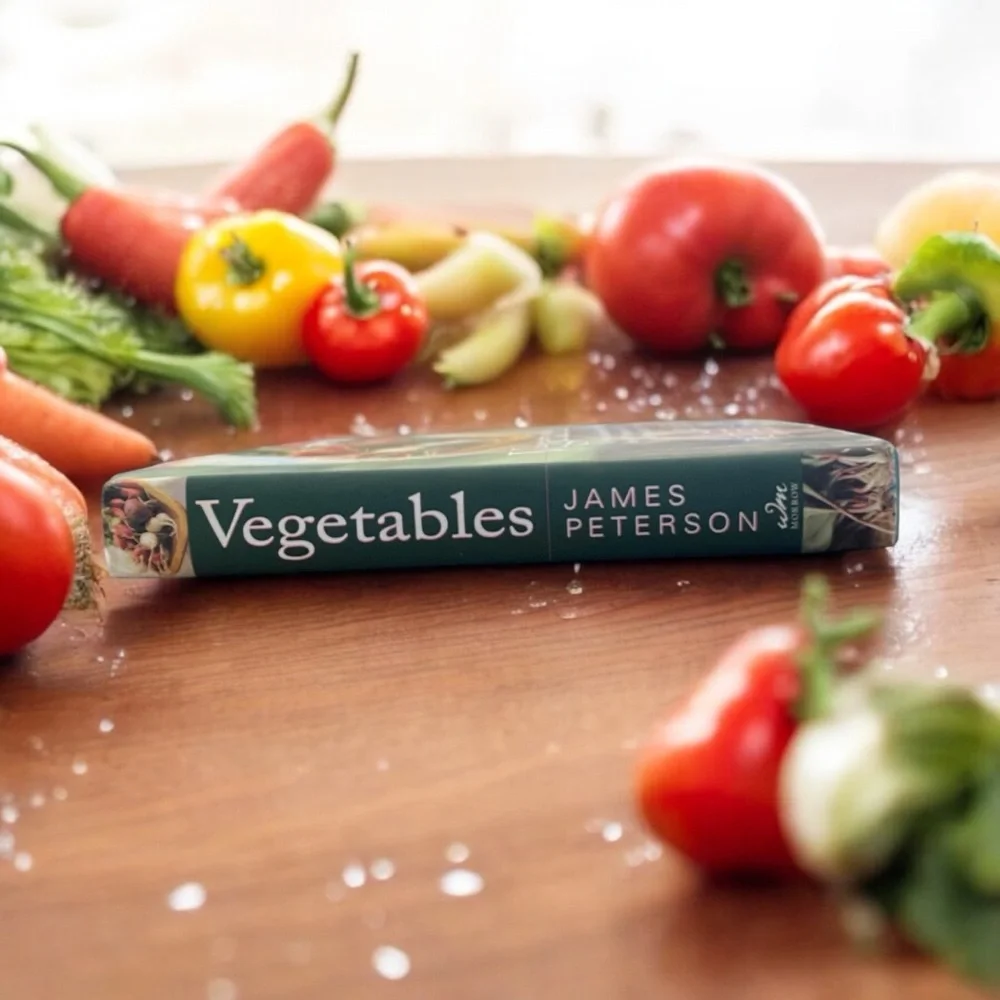 Vegetables by James Peterson Hardcover Cookbook 1998 1st Edition
